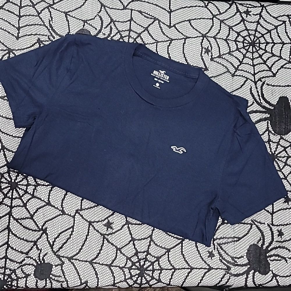 Navy Hollister Tshirt Men's Size Small